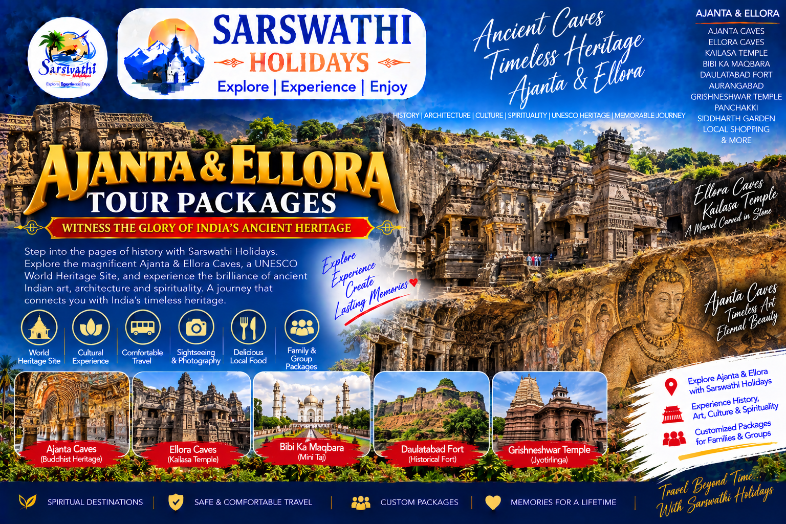 Ajanta & Ellora Tour Packages