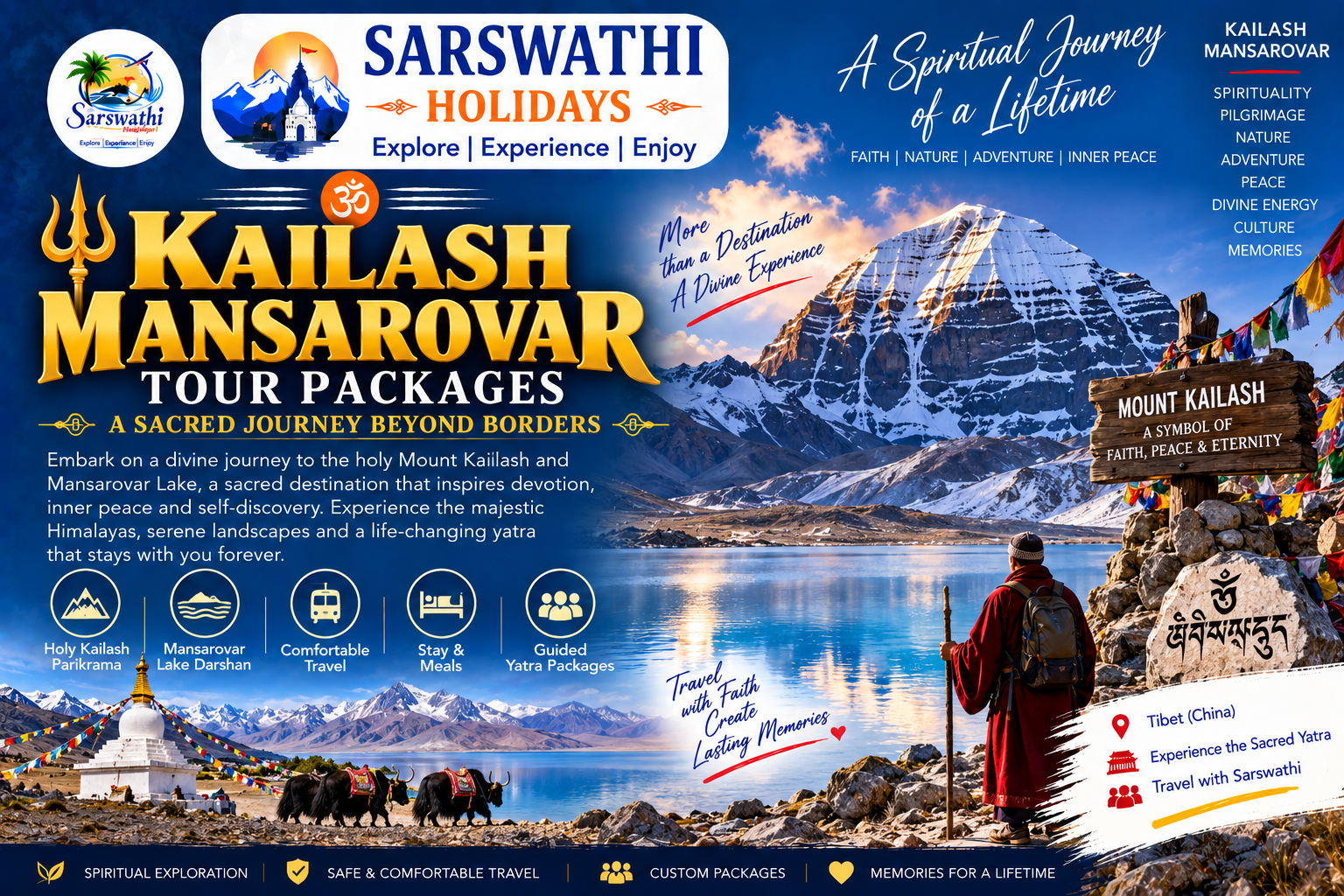 Kailash Mansarovar Tour Packages
