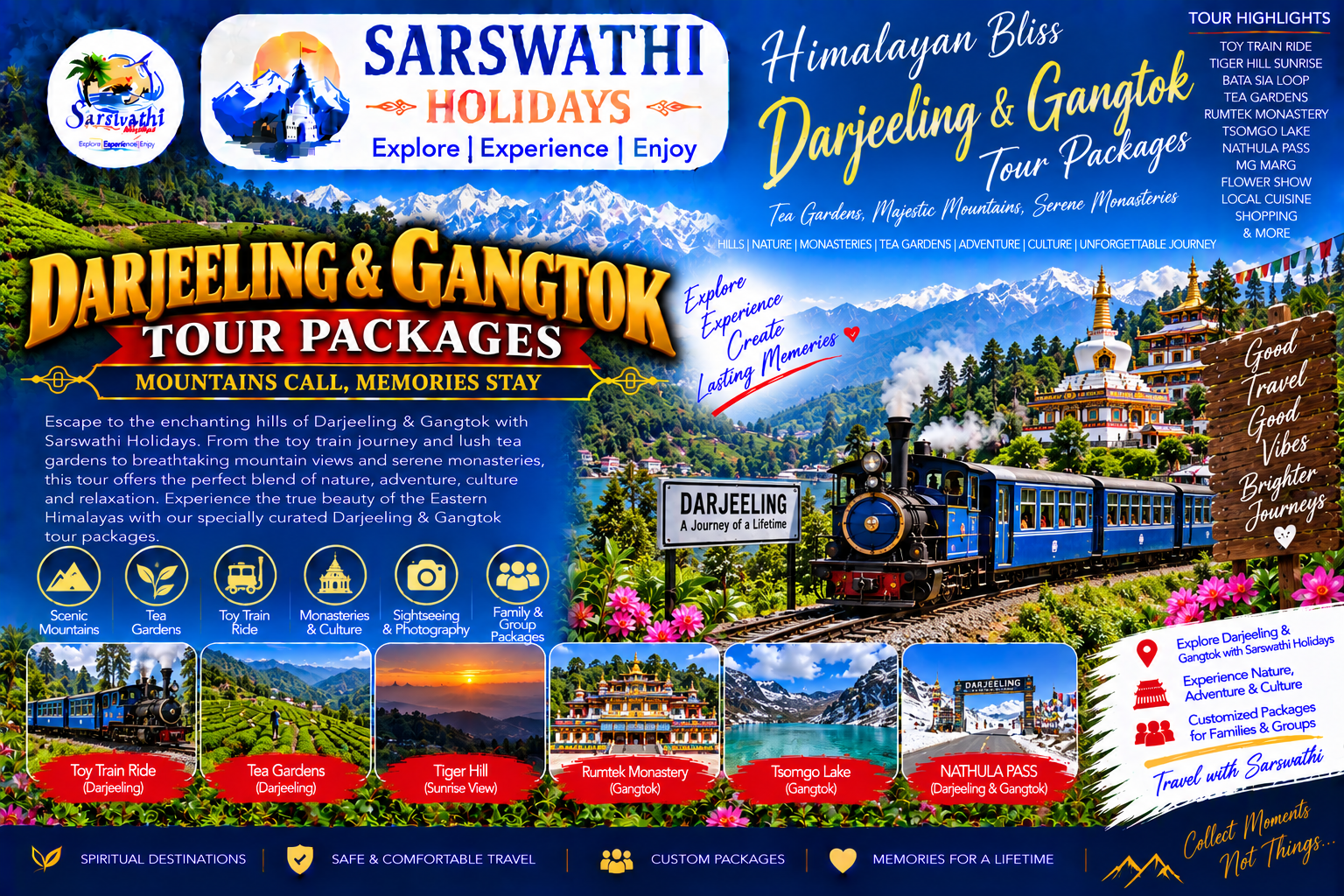 Darjeeling & Gangtok Tour Packages