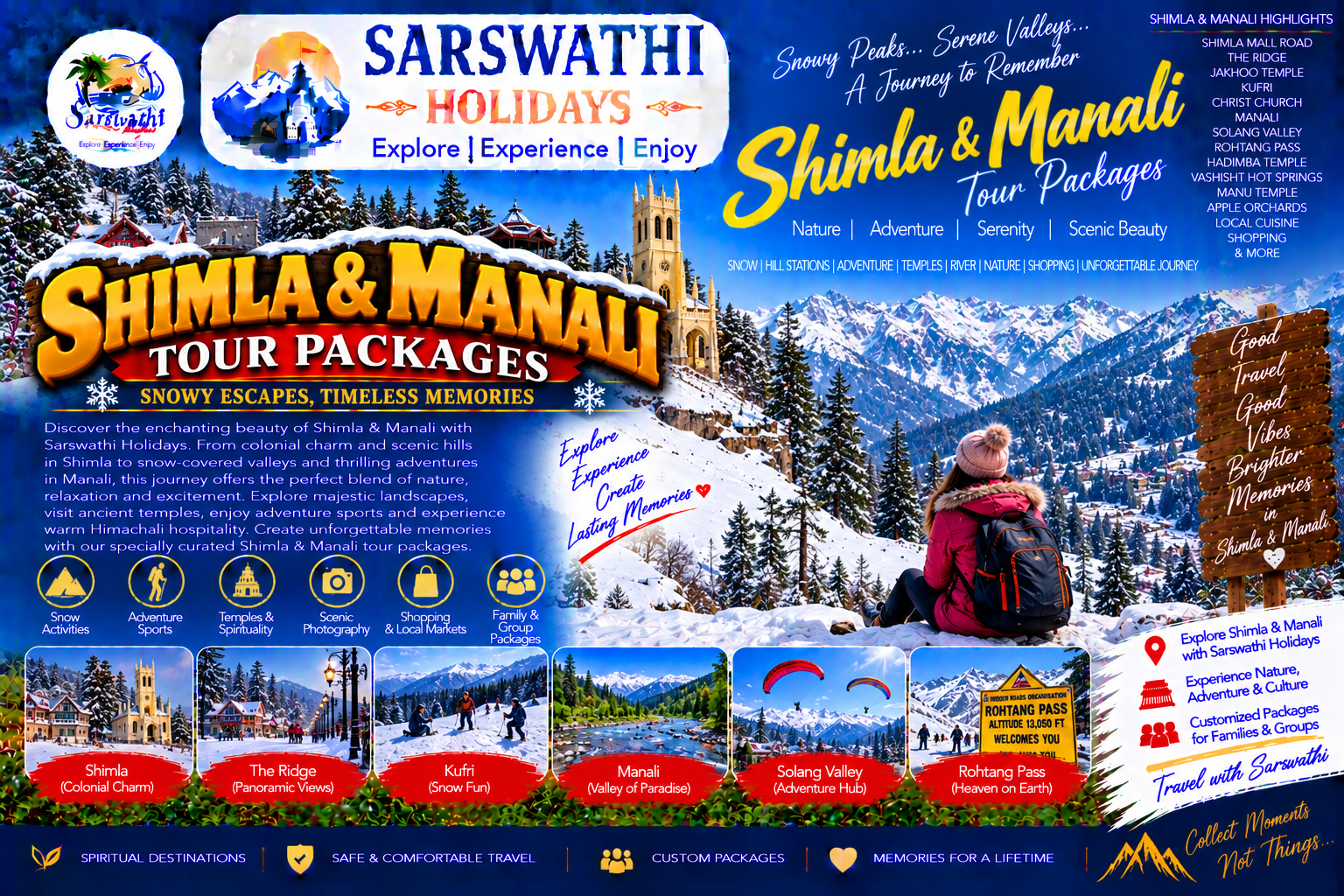 Shimla & Manali Tour Packages