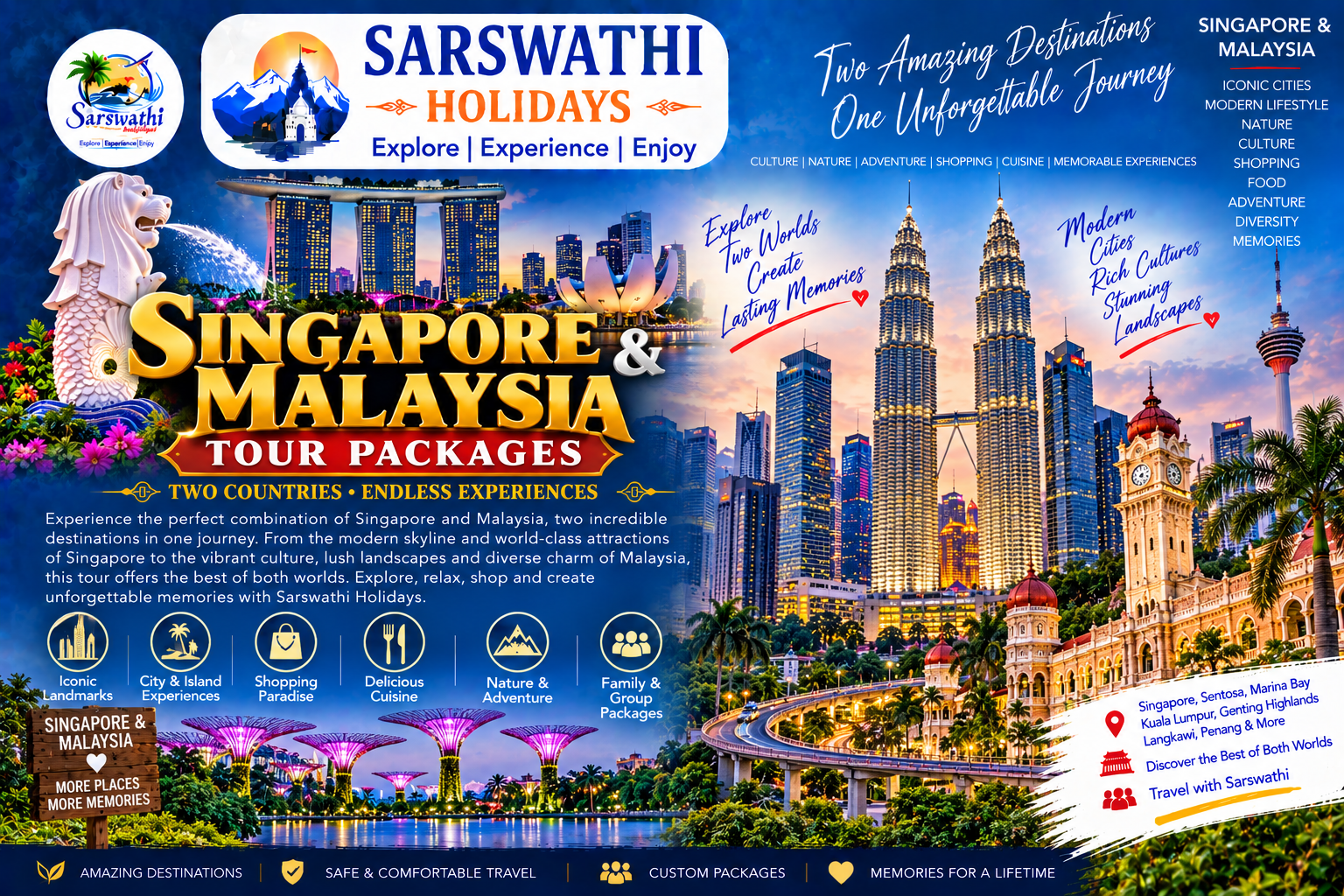 Singapore & Malaysia Tour Packages